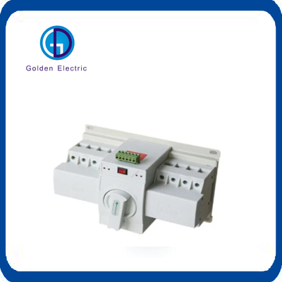 63A Dual Output Solar Automatic Transfer Switch Fire Resistance With Compact Structure
