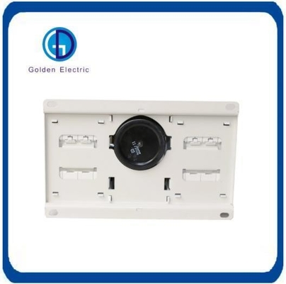 White Electrical Automatic Changeover Switch Dual Output 1A-63A Currency US