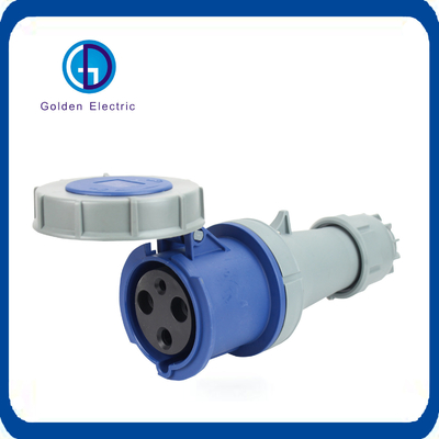 16A 32A 63A 125A Industrial Socket Plug with Cover Socket IP 67 Type Male and Female