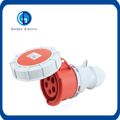 16A 32A 63A 125A Industrial Socket Plug with Cover Socket IP 67 Type Male and Female