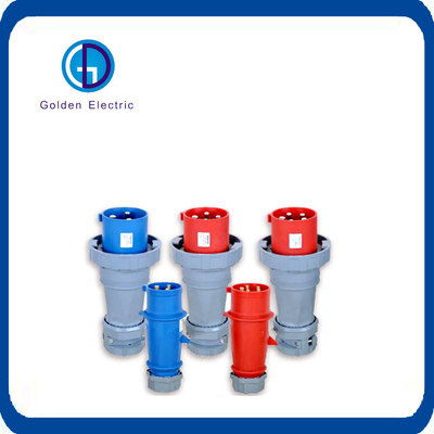 16A 32A Panel Mounted Industrial Plug and Socket for IP44 Male and Female Connections