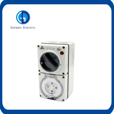 Brass Connector Material Used in Zealand Rainproof Socket for Industrial Applications