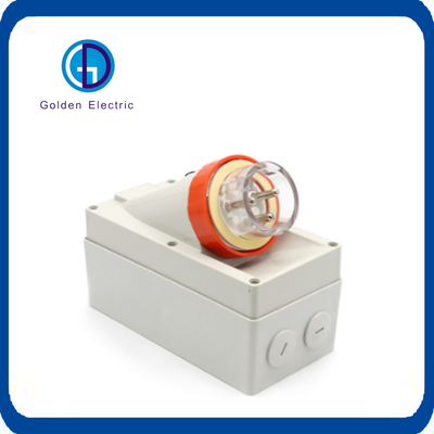 Industrial Inverted Plug with Copper Galvanized Shell Material and IP66 Certification