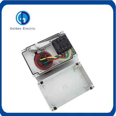 IP44 Waterproof Industrial Interlock with Switch 3p 5p 32A External Screws Acid-Proof S/S