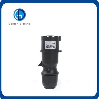 16A 32A 63A 125A Rated Current Waterproof Industrial IP44/IP67 Connector for Wall Type