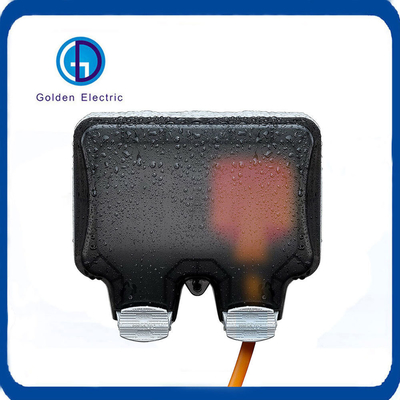 IP66 ABS PC Material Cover Single 10A Light Switch Socket Box for Waterproof Function