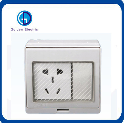 Different sizes and specifications IP55 Multi Waterproof Switch Socket with Porous Holes