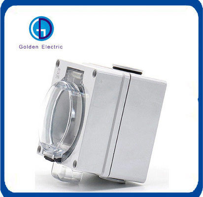 Flame Retardant PC Plastic Shell Material Waterproof Electric Socket and Wall Switch