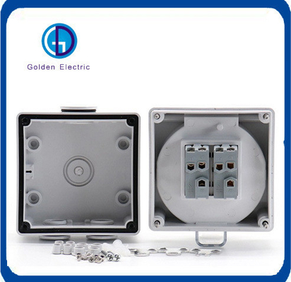 Flame Retardant PC Plastic Shell Material Waterproof Electric Socket and Wall Switch