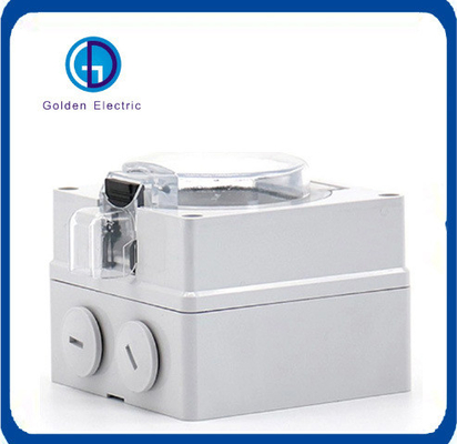 Flame Retardant PC Plastic Shell Material Waterproof Electric Socket and Wall Switch