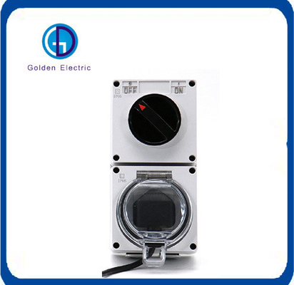Customization Multi Function Socket Series IP66 16A 250V Waterproof Socket and Switch