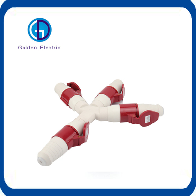 16A Multi Function 3-Way Plug Socket 10141 3 IP44/IP67 220V-415V 3p E 3way 32A Multi Socket