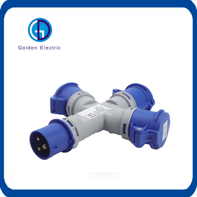 16A Multi Function 3-Way Plug Socket 10141 3 IP44/IP67 220V-415V 3p E 3way 32A Multi Socket