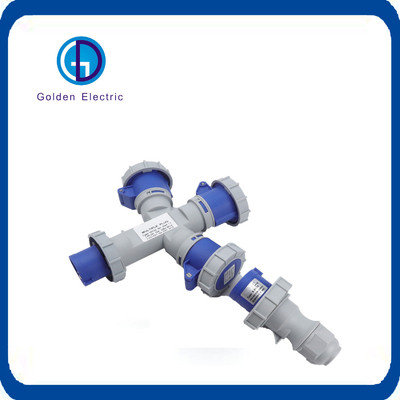 16A Multi Function 3-Way Plug Socket 10141 3 IP44/IP67 220V-415V 3p E 3way 32A Multi Socket