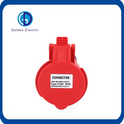Industrial Function IP44/IP67 32AMP 4pin Plug Socket Connector with CE Certified
