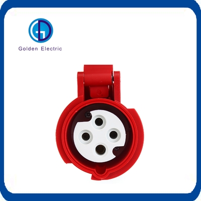 Industrial Function IP44/IP67 32AMP 4pin Plug Socket Connector with CE Certified