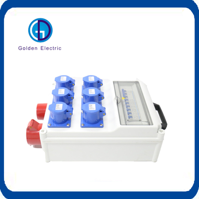 Combined Electrical Socket Distribution Box with Rated Voltage 220/230/240/380V/415V
