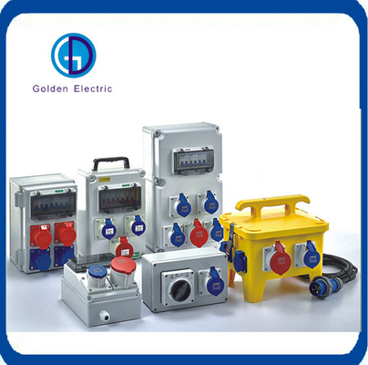 Portable Combination Distribution Box Waterproof Plastic Industrial Socket Box at Best