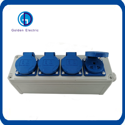 Portable Combination Distribution Box Waterproof Plastic Industrial Socket Box at Best