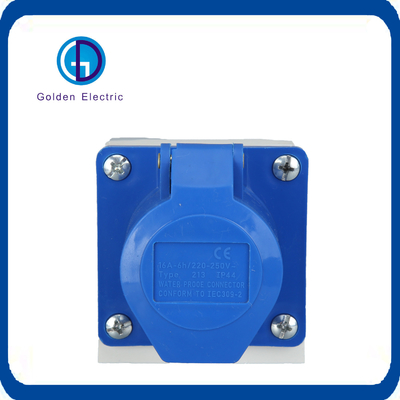110V/220V/380V IP44 Industrial Surface Mounted Industrial Socket EP Function 3p/4p/5p