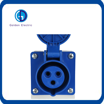 110V/220V/380V IP44 Industrial Surface Mounted Industrial Socket EP Function 3p/4p/5p