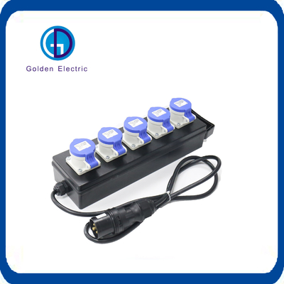ISO9001 2000 Certified IP67 Waterproof Industrial Socket Box with Customizable Design
