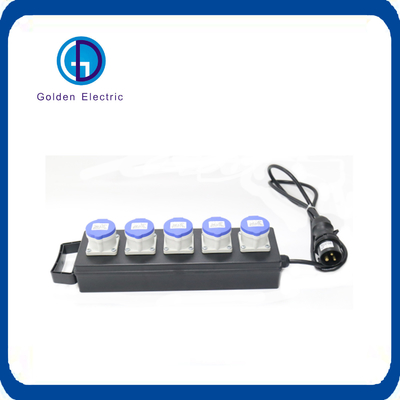 ISO9001 2000 Certified IP67 Waterproof Industrial Socket Box with Customizable Design