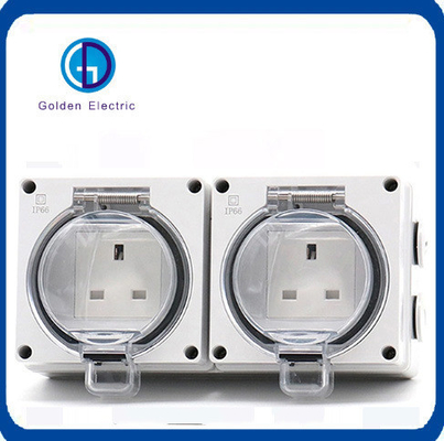 1gang Switch 2ghang EU Socket with USB Function Waterproof Wall Switch and Socket