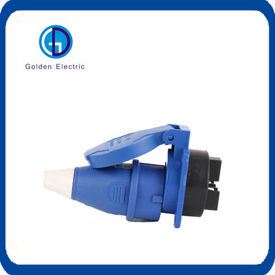 Durable Waterproof Industrial Panel Socket IP44 3 Pin 4 Pin 5 Pin for Harsh Conditions