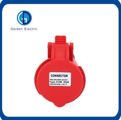 16A-125A Industrial Plug Socket Connector with Earth Contact Position 9h IP44/IP67