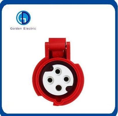 16A-125A Industrial Plug Socket Connector with Earth Contact Position 9h IP44/IP67