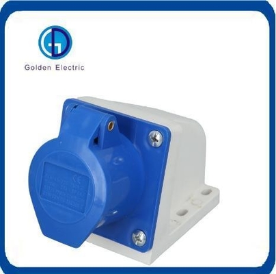 Customized Red Plug And Socket Connectors 415V With Surface Mounted