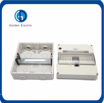 8 Way MCB Box 56CB8n Plastic Distribution Box IP66 MCB Switch Box With Control
