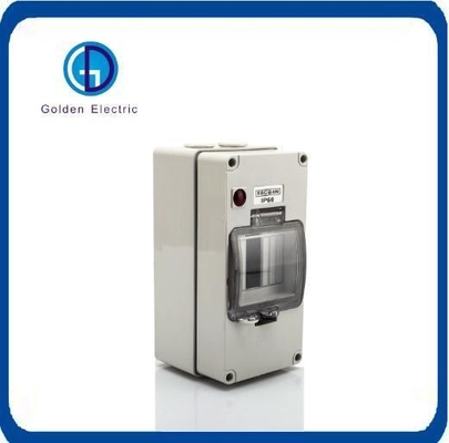 8 Way MCB Box 56CB8n Plastic Distribution Box IP66 MCB Switch Box With Control
