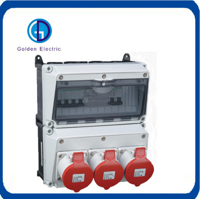 IP67 Shell Protection Grade Portable Combination Socket Board Box for Power Plants