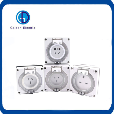 Industrial 500V 3 Phase Square Manual Changeover Switch 10A 20A 32A 40A 50A 63A Rotary Switch