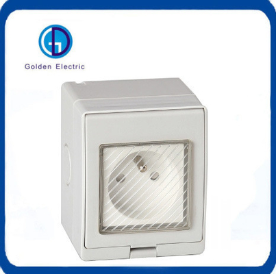 16A Waterproof Industrial Electrical Sockets IP55 Different Sizes Customizable