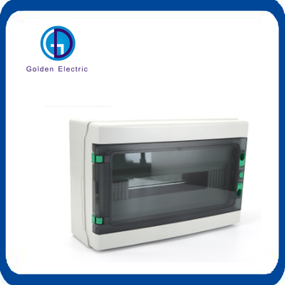 Silkscreen Customization IP65 Waterproof Distribution Box with ABS Body and PC Cover
