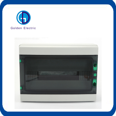 Silkscreen Customization IP65 Waterproof Distribution Box with ABS Body and PC Cover