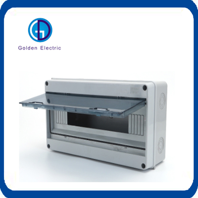 Silkscreen Customization IP65 Waterproof Distribution Box with ABS Body and PC Cover