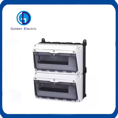 Low Voltage Household Surface Mounted ABS Plastic Distribution Box Enclosure with MCB