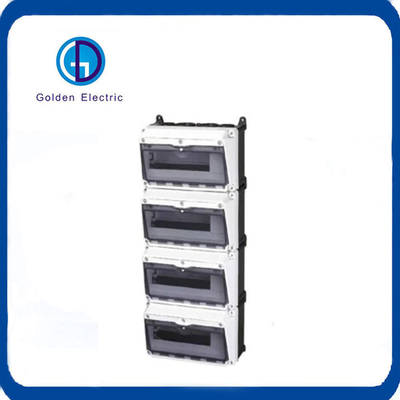 Low Voltage Household Surface Mounted ABS Plastic Distribution Box Enclosure with MCB