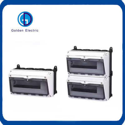 Low Voltage Household Surface Mounted ABS Plastic Distribution Box Enclosure with MCB