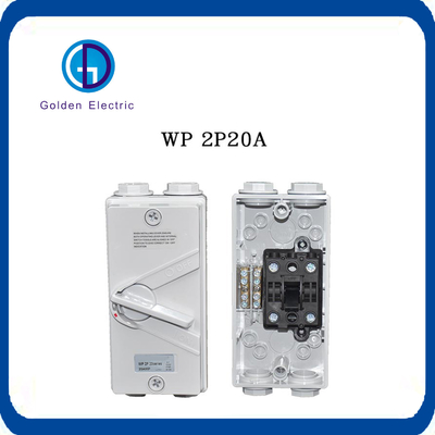 Customized Request 1p-4p 20A-63A Industrial Ukf Isolator Switch with Customization Option