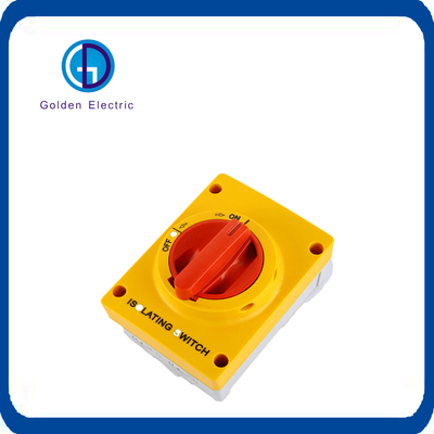 Power Waterproof Enclosure IP66 3p4p Electric Isolator Switch for AC Industry 50Hz 16A 25A 40A 63A