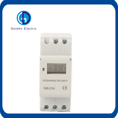 Programmable Electronic Timer THC15A Working Voltage 220-240VAC 50-60Hz Time Error ≤1s/24h