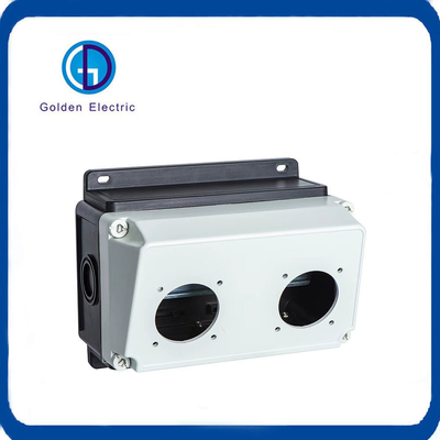 Outdoor Power Panel Distribution Box with ABS/PC Plastic Material and IP65 Rating