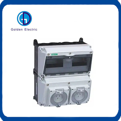 Outdoor Power Panel Distribution Box with ABS/PC Plastic Material and IP65 Rating