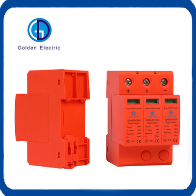 AC/DC System Solar Surge Protector Device for Pluggable Structure 1000V 2p 3p 20-40ka