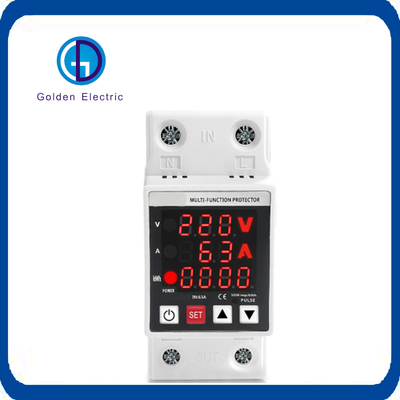Different Sizes and Specifications DIN Rail Protector Relay with Kwh Energy Meter